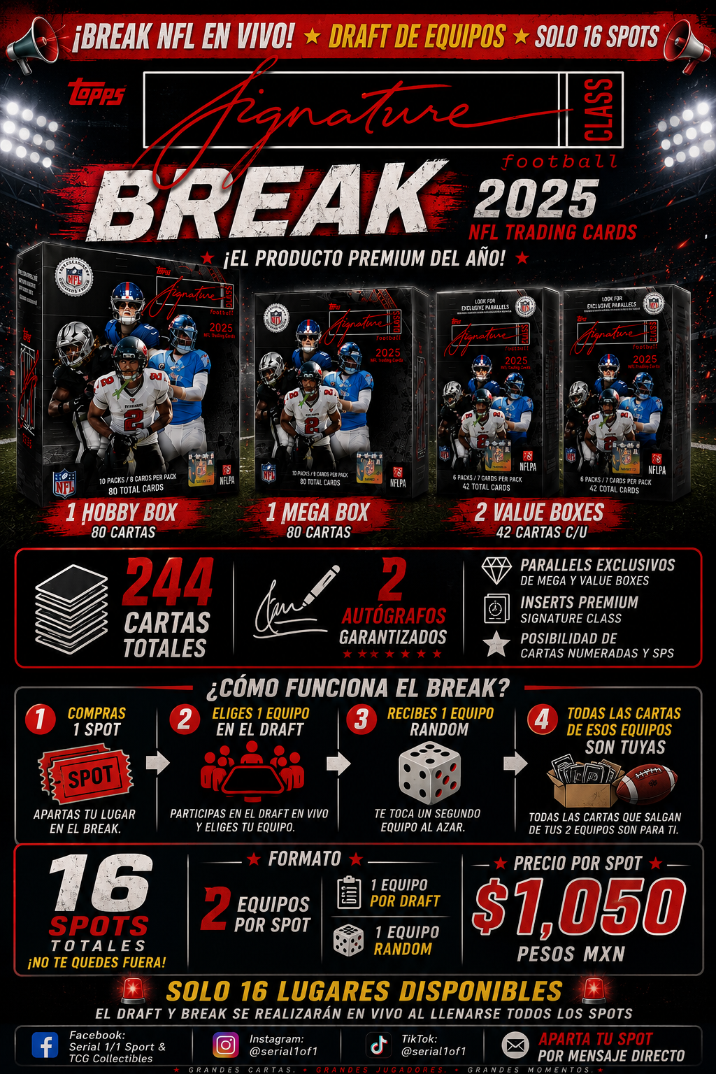 BREAK #7 2025 TOPPS SIGNATURE CLASS FOOTBALL